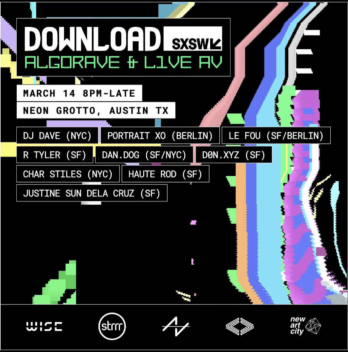 SXSW presents Download: Algorave and Live A/V