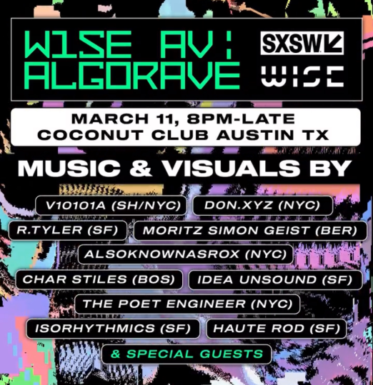 WISE AV: Algorave